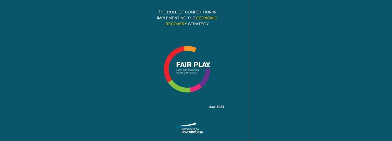 cover of the AdC's report on the impact of competition on the economic recovery